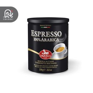 قهوه اسپرسو مشکی ساکوئلا ایتالیا 250 گرم