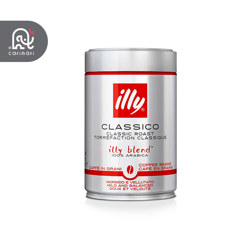 قهوه ایلی کلاسیکو قرمز مدل دانه 250 گرمی