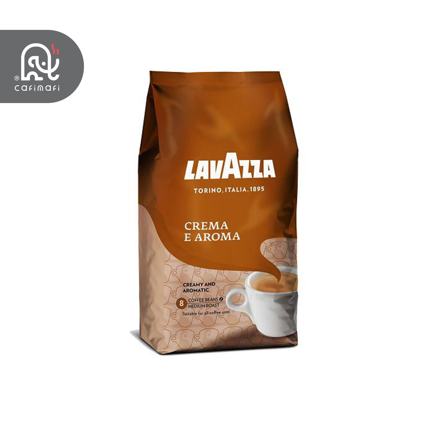قهوه دان لاوازا کرما آروما Crema E Aroma یک کیلویی