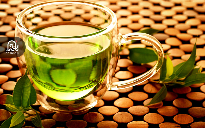 کافئین چای سبز