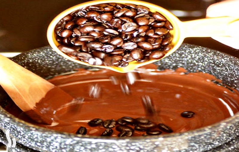 قهوه روی شکلات بریزید!