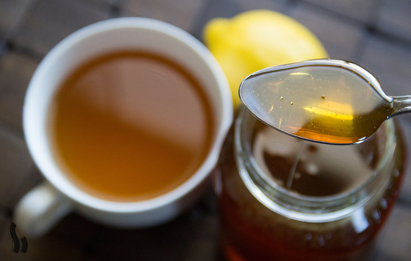 عسل و چای