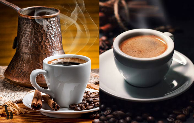 مقایسه قهوه ترک و اسپرسو