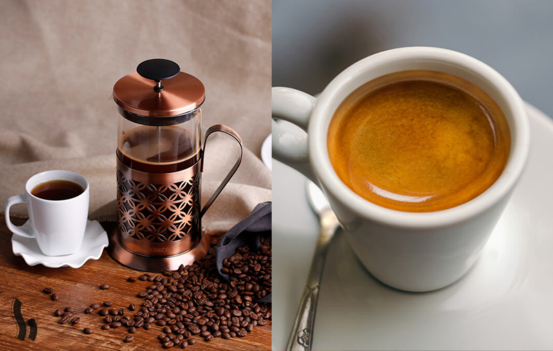 تفاوت قهوه ترک با فرانسه و اسپرسو
